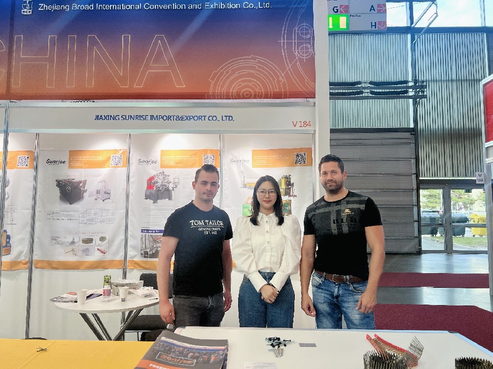 Jiaxing Sunrise Concludes Successful Showcase at the Final Day of BVV Trade Fairs Brno