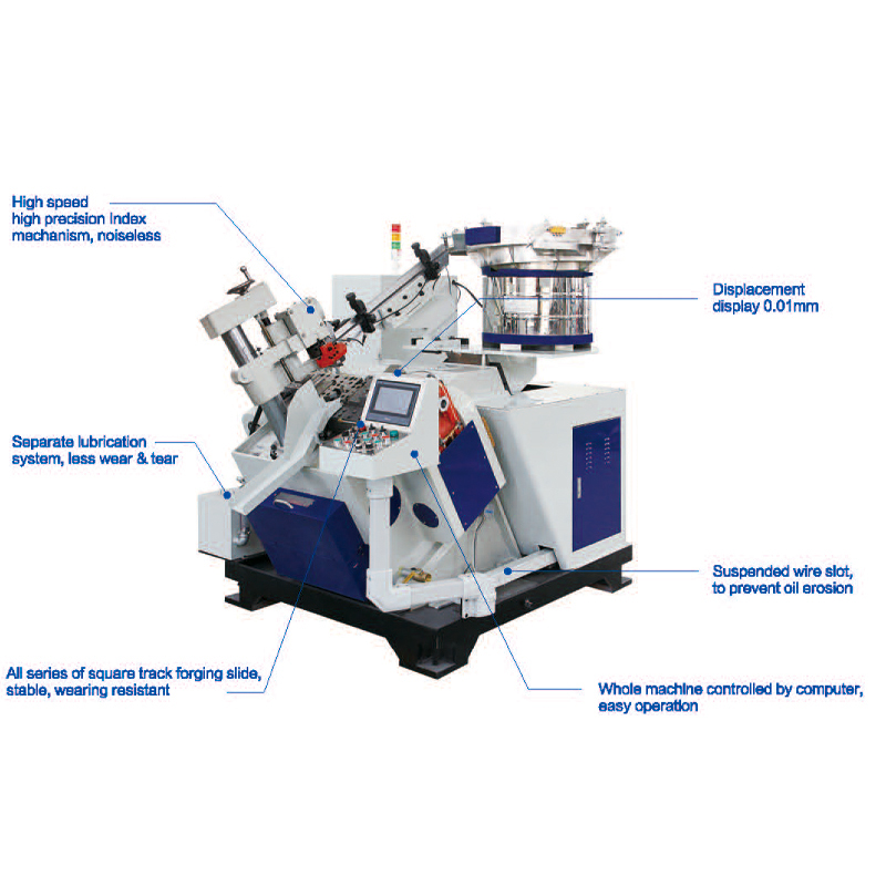 High Speed Intelligent Self Drilling Screw Point Forming Machine